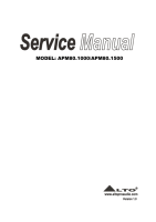 Alto APM-80.1500 - Service Manual